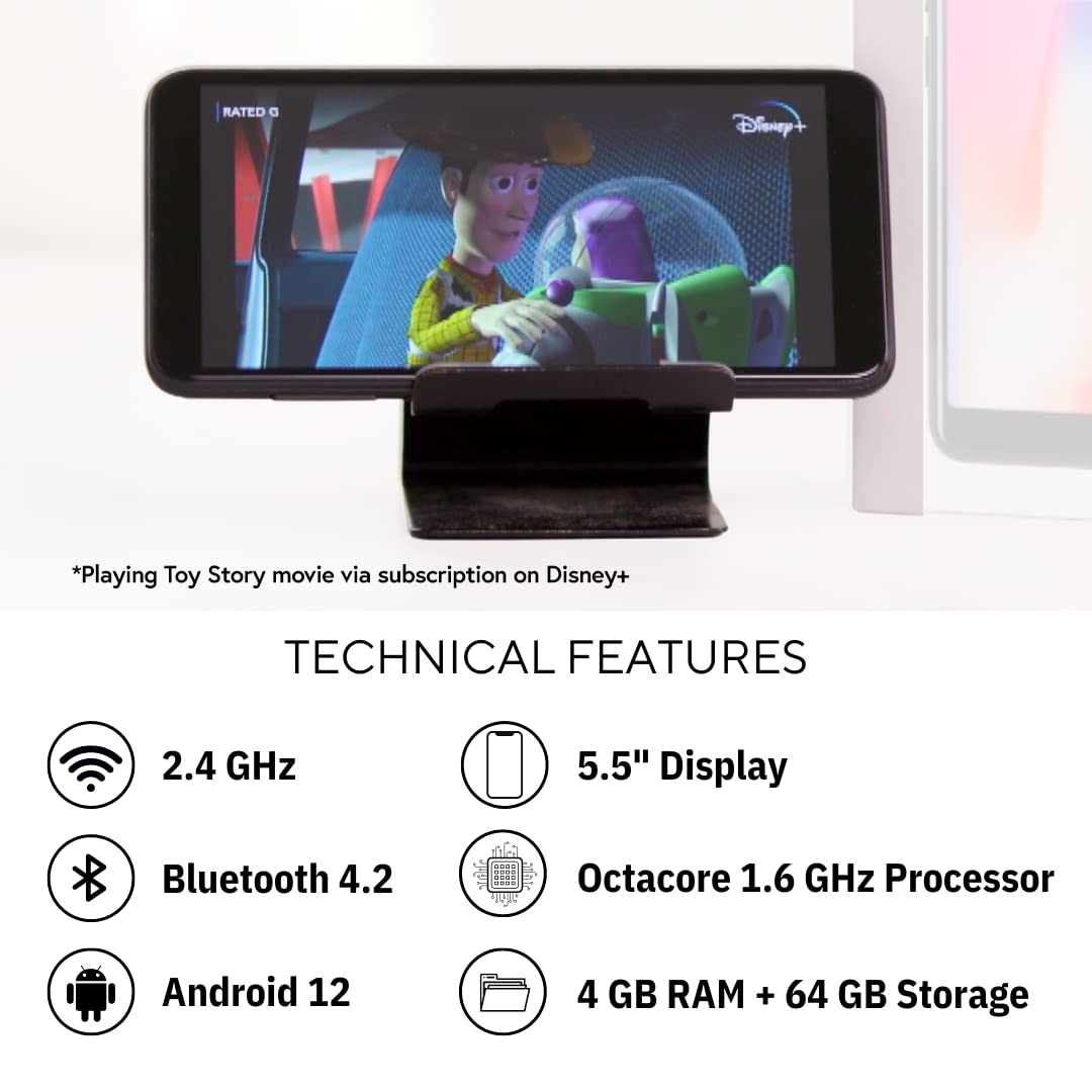 G Mee Play Pro 64Gb Android 12 Smartplayer, Mp3 Player W/Bluetooth & Wi Fi, Spotify Music Player/Mp4 Player & More, Kids' Safe D