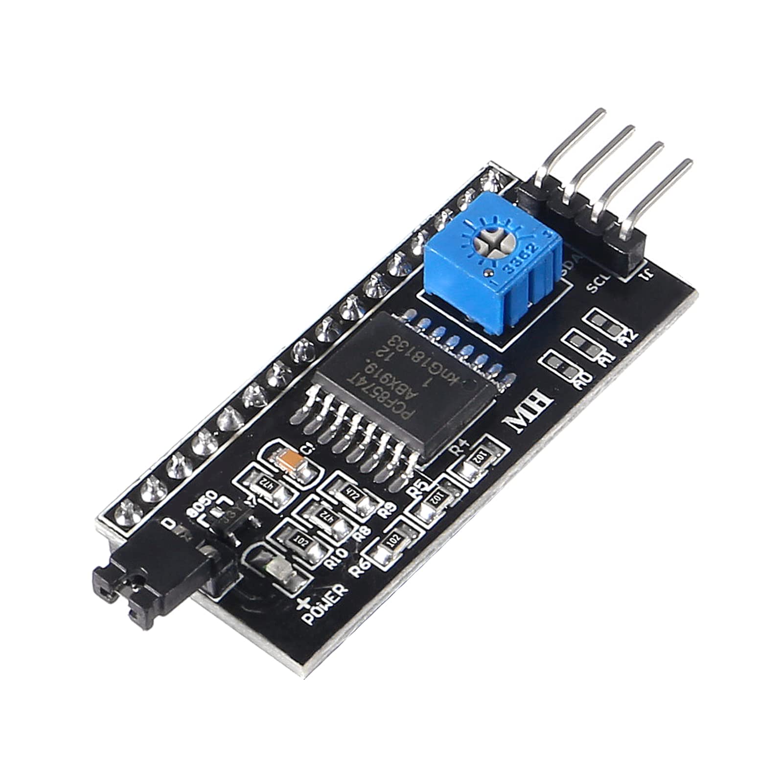 Coliao 10Pcs 5V 2004 1602 Lcd Display Iic I2C Adapter Iic I2C Serial Interface Adapter Converter Module