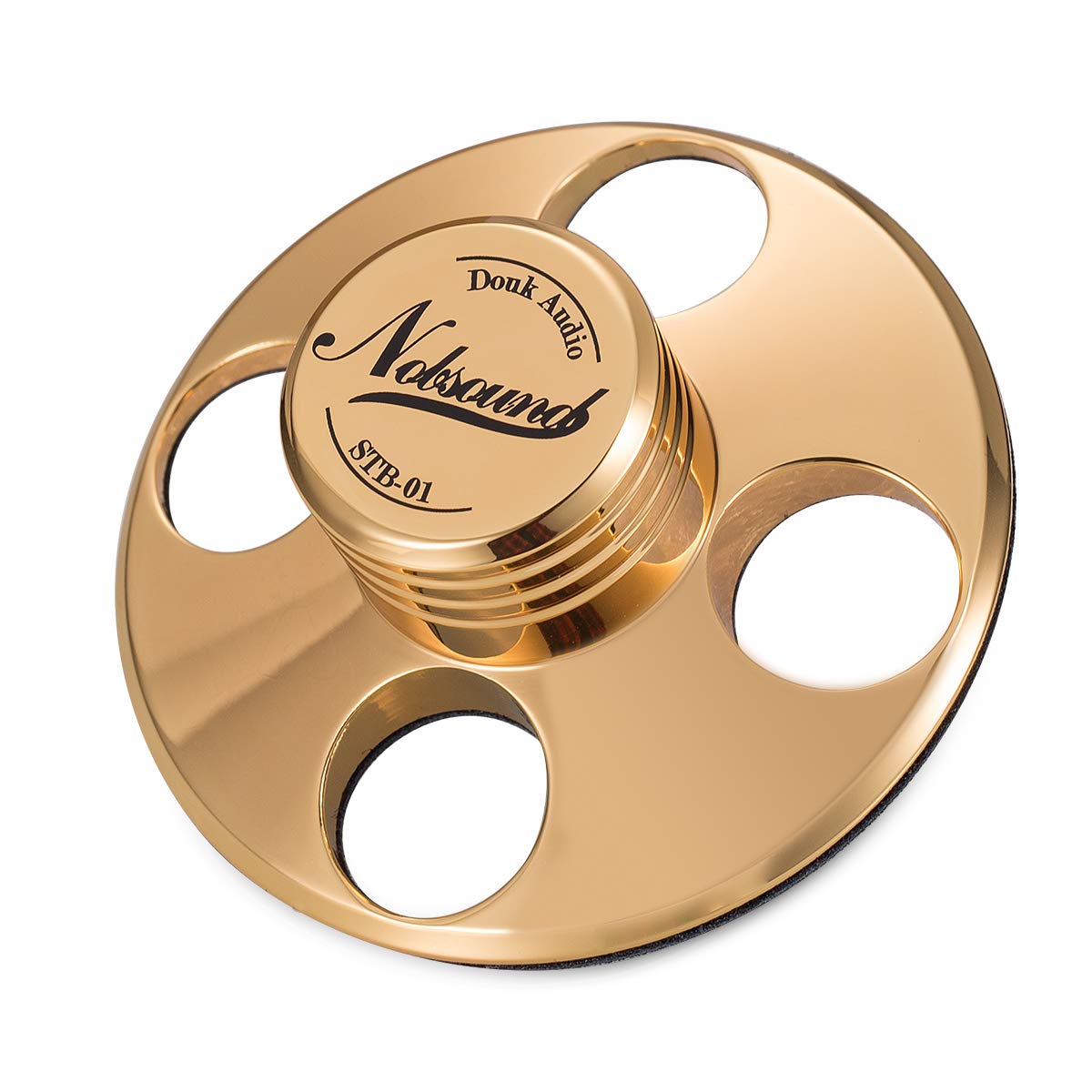 Nobsound Stb 01 Lp Vinyl Turntables Metal Disc Stabilizer Record Weight Hifi (Gold)