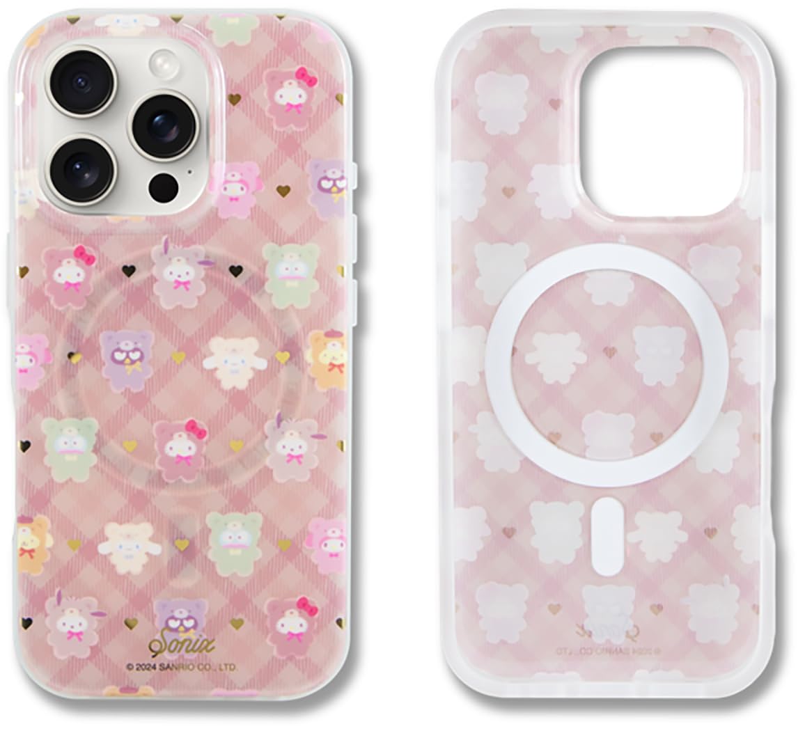 Sonix X Sanrio Case For Iphone 16 Pro | Compatible With Magsafe | 10Ft Drop Tested | Hello Kitty And Friends Latte Bear
