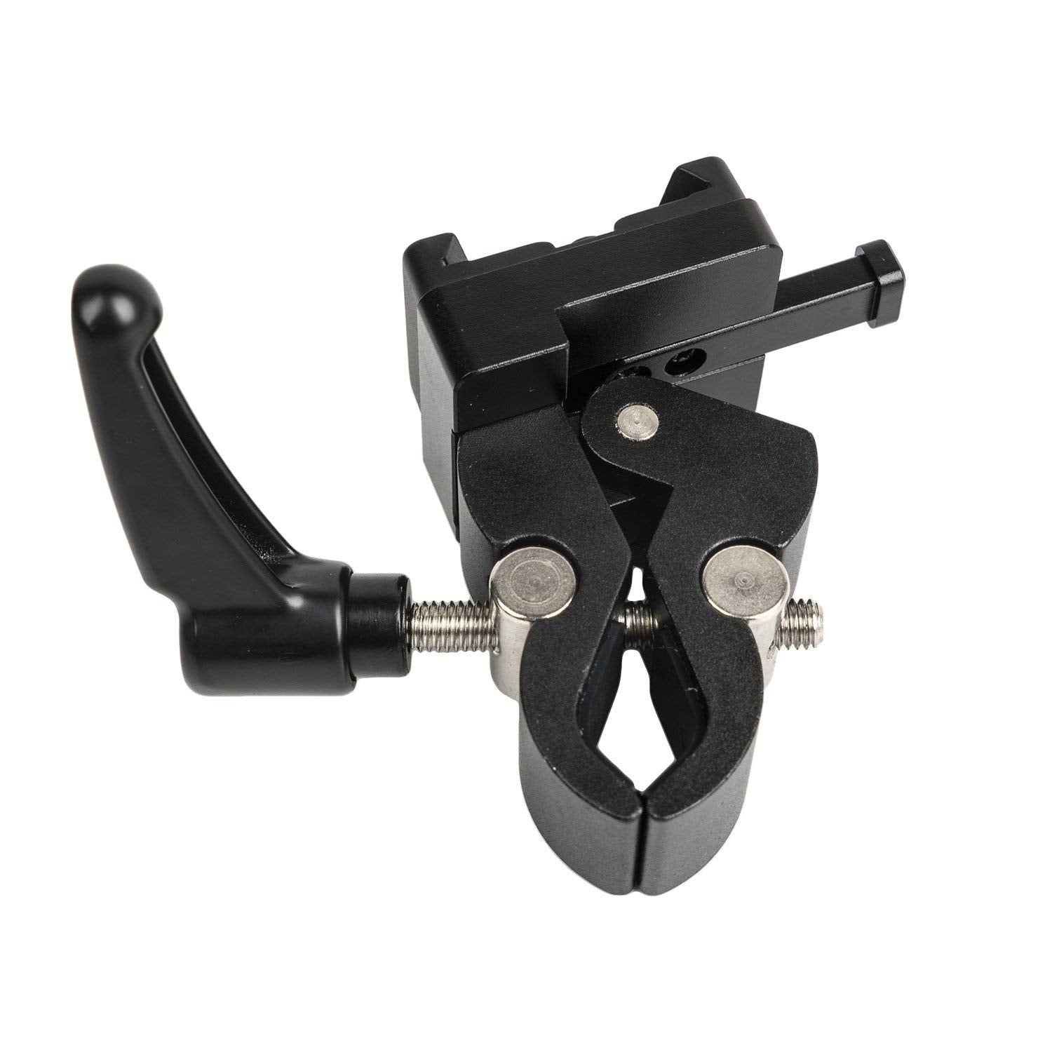 V Mount Battery Adapter With Clamp For Mounting To Lighting Stand And Support Rod