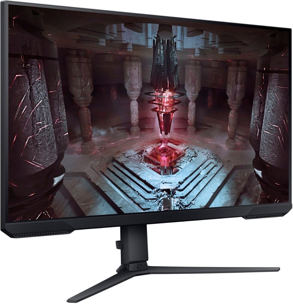 Samsung Odyssey G51C 32 LED QHD FreeSync Premium Gaming Monitor with HDR10, Black, 165Hz Refresh Rate, 1ms Response Time, 2560 x