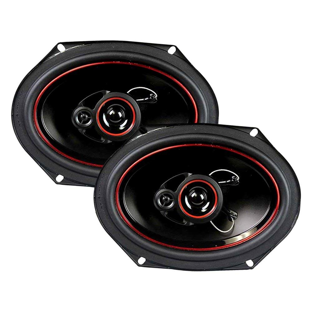 Audiopipe 6 In X 8 In 3 Way 300 Watt Speaker Csl 6803R