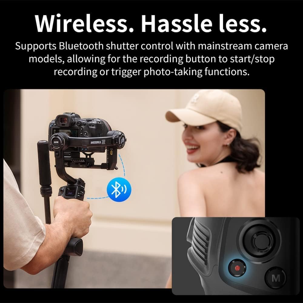 Zhiyun Weebill 3S Gimbal Stabilizer For Dslr And Mirrorless Camera, Professional Video Stabilizer For Sony Canon Nikon Panasonic