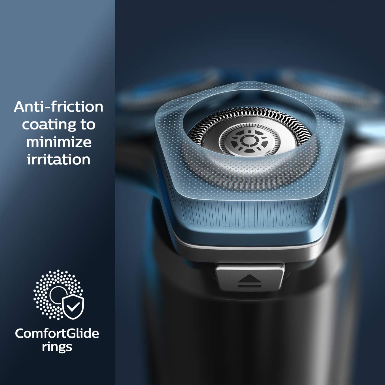 Philips Norelco Shaver 7100, Rechargeable Wet & Dry Electric Shaver With Senseiq Technology And Pop Up Trimmer For Male S7788/82