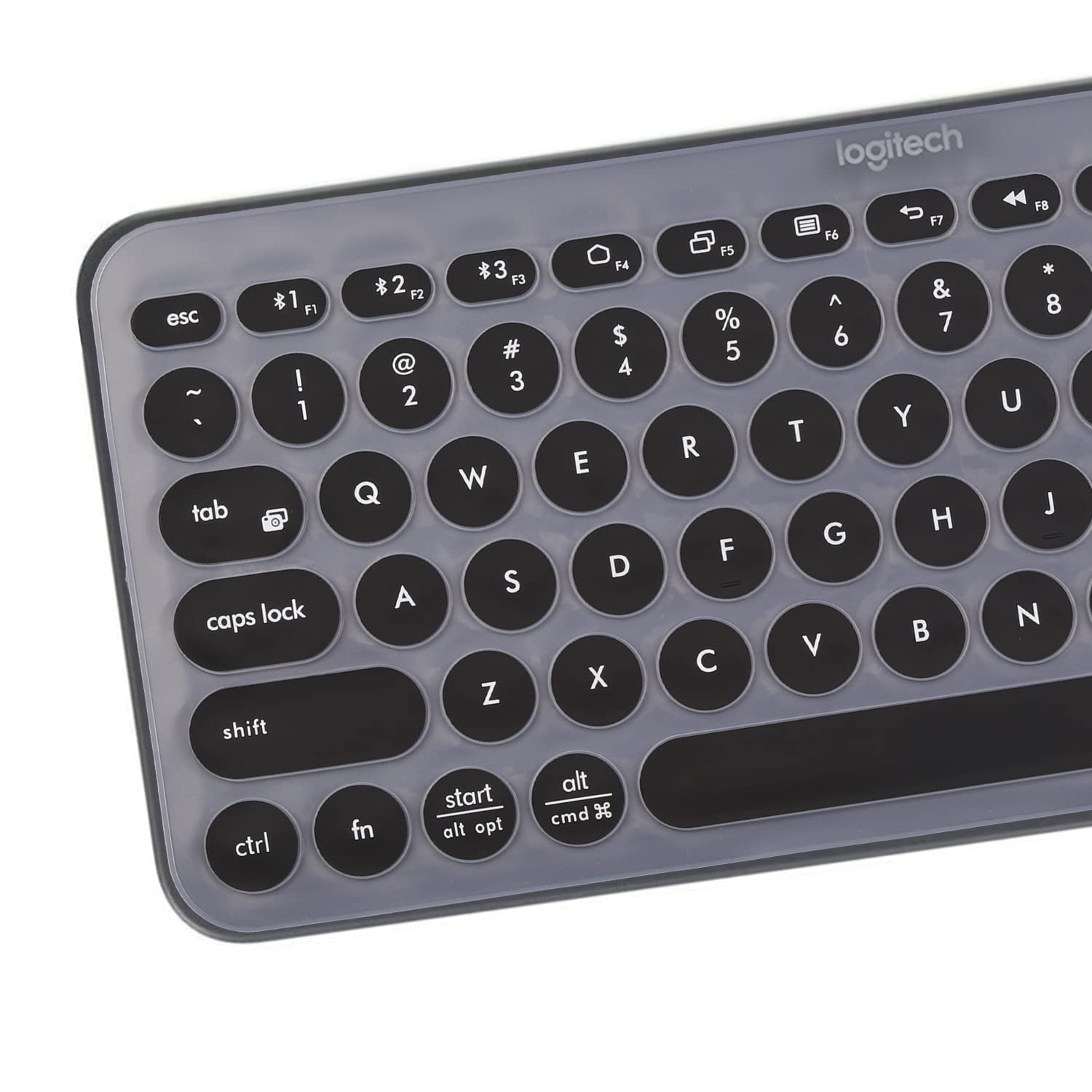 Keyboard Cover Skin For Logitech K380 Pebble Multi Device Bluetooth Keyboard/Logitech Pebble Keys 2 K380S/Logitech K380 Multi De