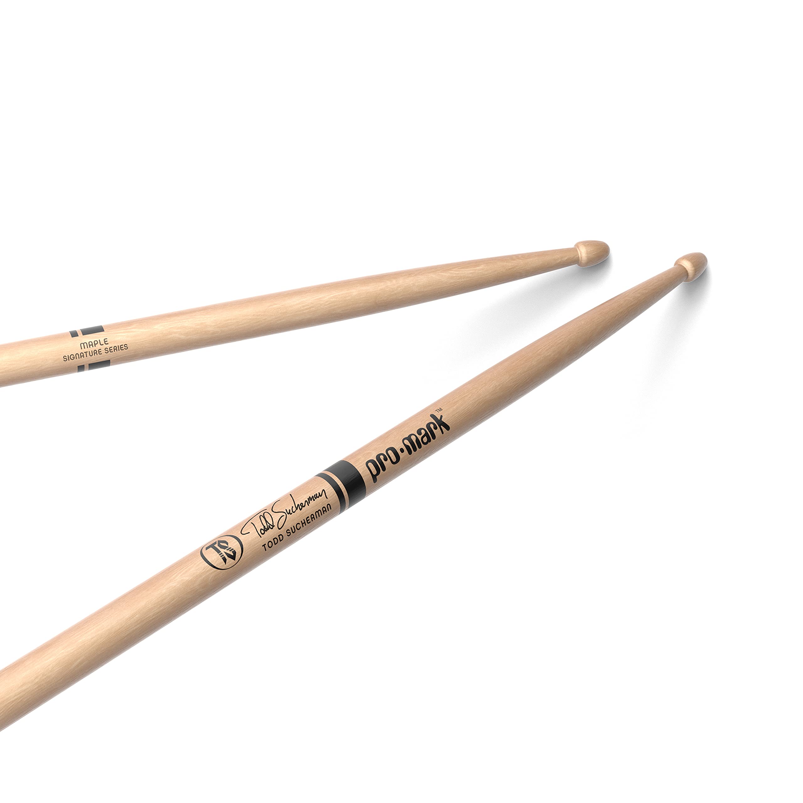 ProMark Todd Sucherman 330 Maple Drumsticks, Wood Tip, One Pair