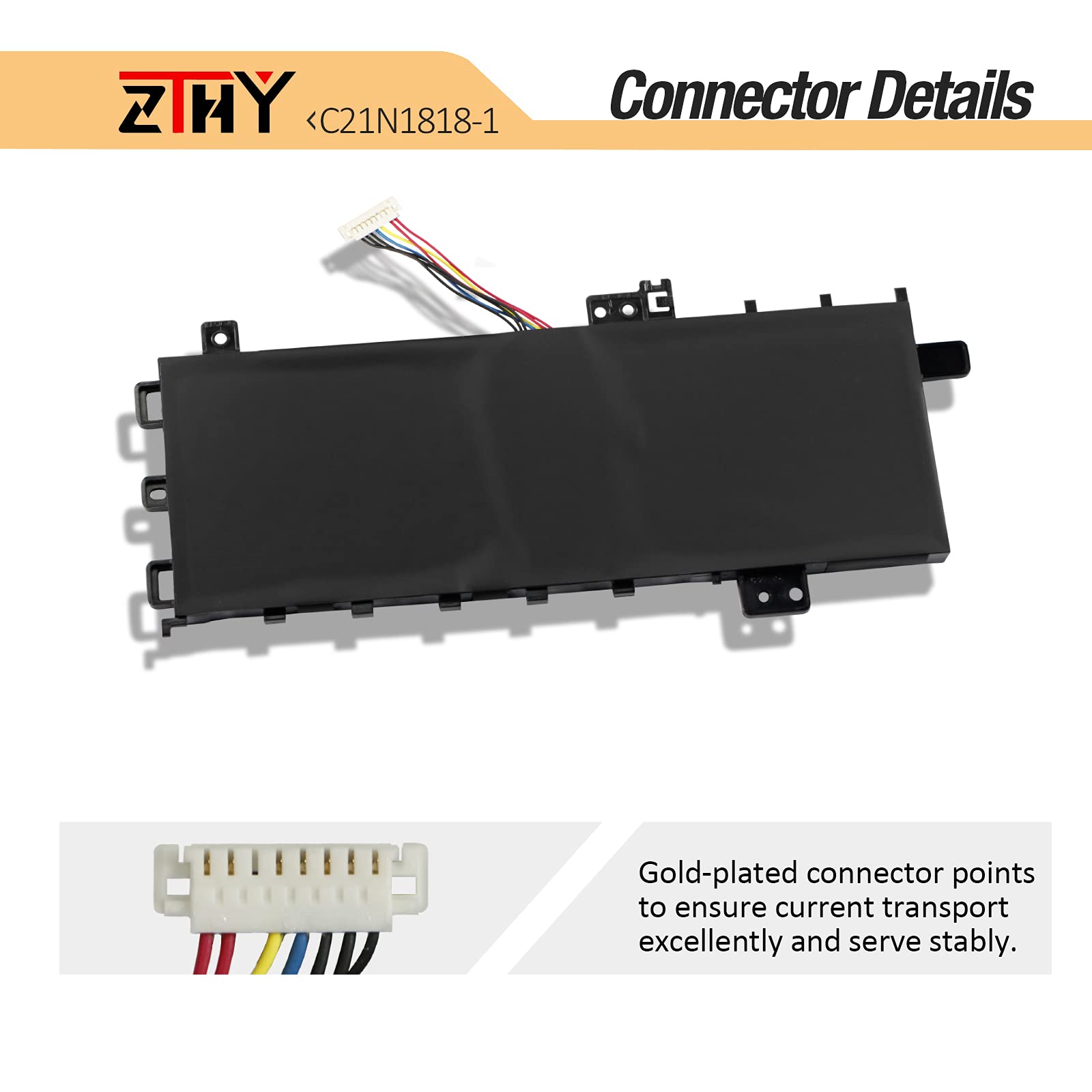 32Wh C21N1818 1 Laptop Battery Replacement For Asus Vivobook 15 F512Fa F512Da F512Ja X512Da X512Ja F512Fb F512Fj F512Fl F512Ua X