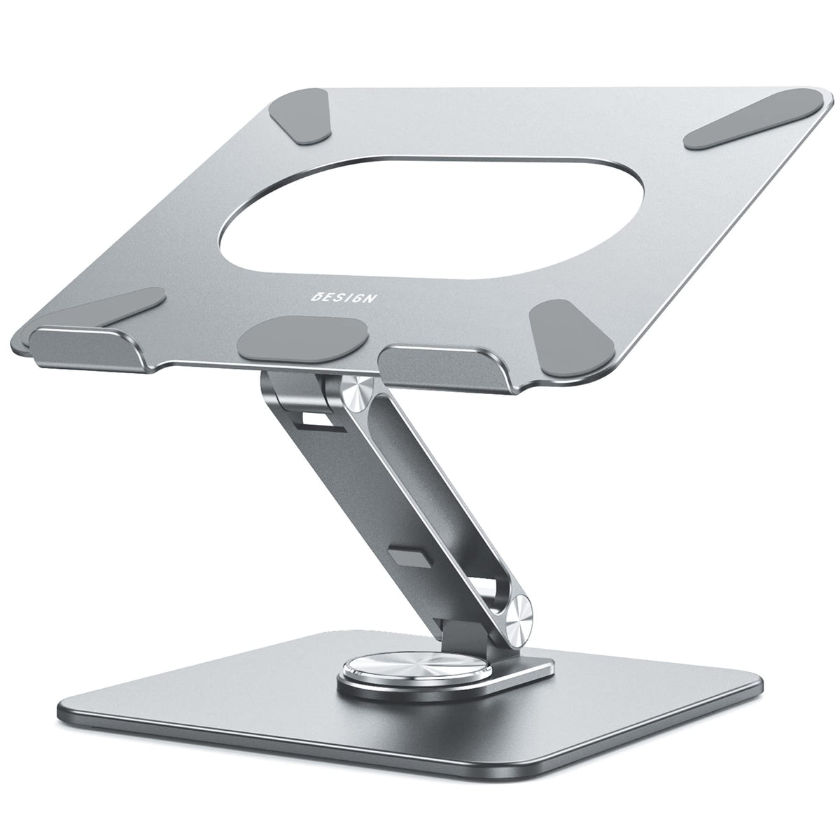 Besign Desktop BESIGN LSX7 Laptop Stand with 360 Rotating Base, Ergonomic Adjustable ...