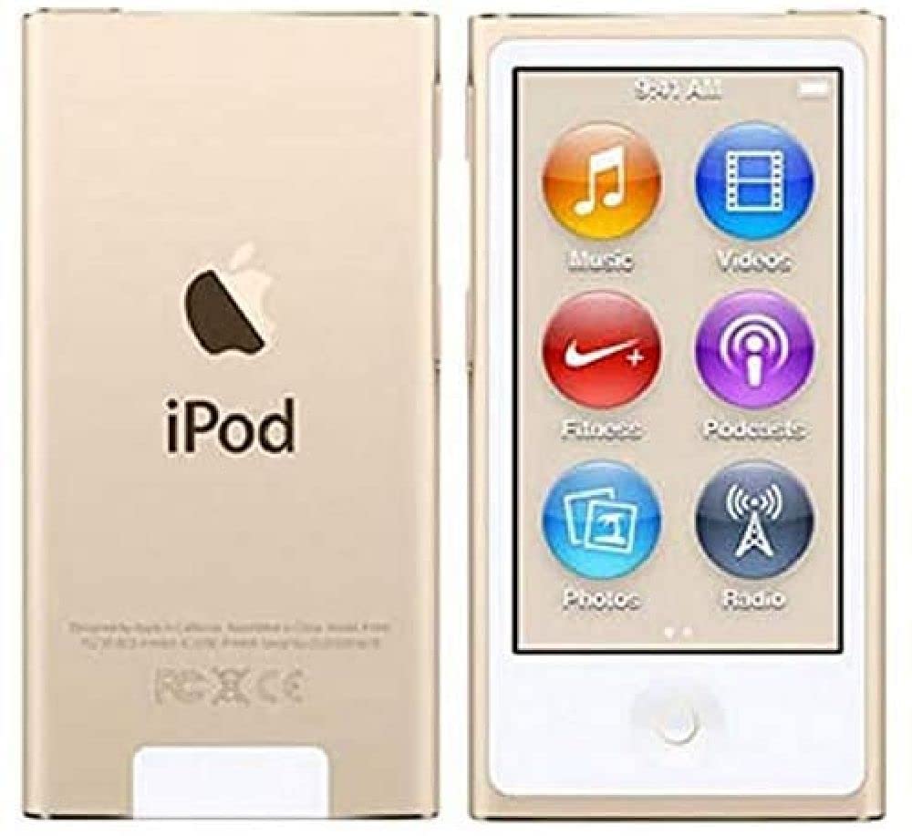 M Player Ipod Nano 16Gb Gold 8Th Generation With Generic Accessories [Packaged In White Box]