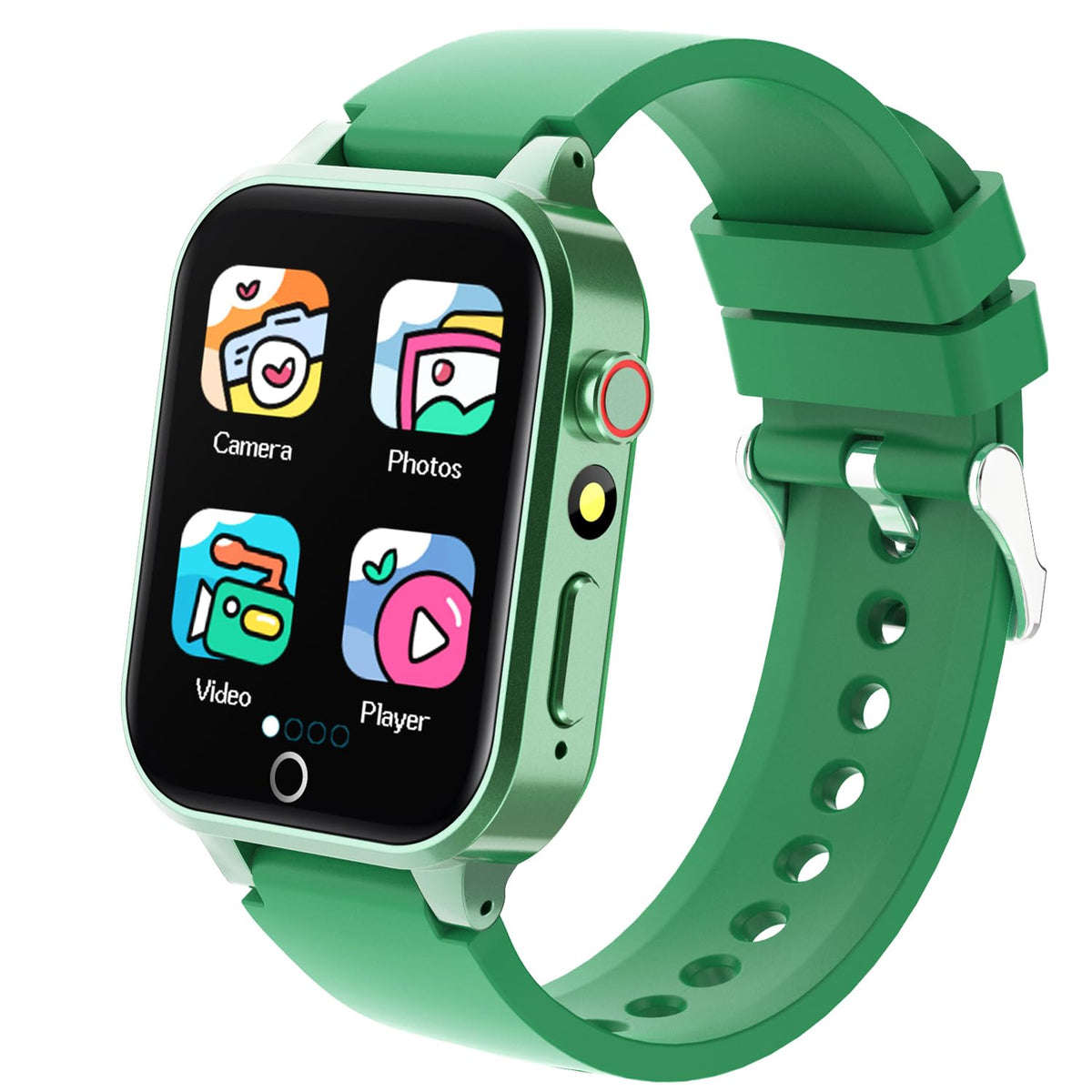 Vakzovy Kids Smart Watch For Boys With 26 Games, Hd Touchscreen Camera Music Player Flashlight Pedometer Audiobook, Birthday Gif