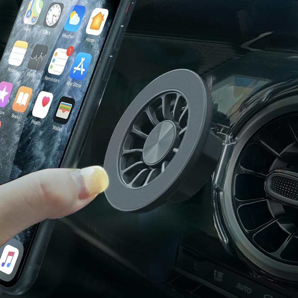 Beerte Fits For Magsafe Car Mount For Mercedes Benz Gla 2021-2025 [20 Strong Magnets] Magnetic Phone Holder For Iphone 15 14 13 