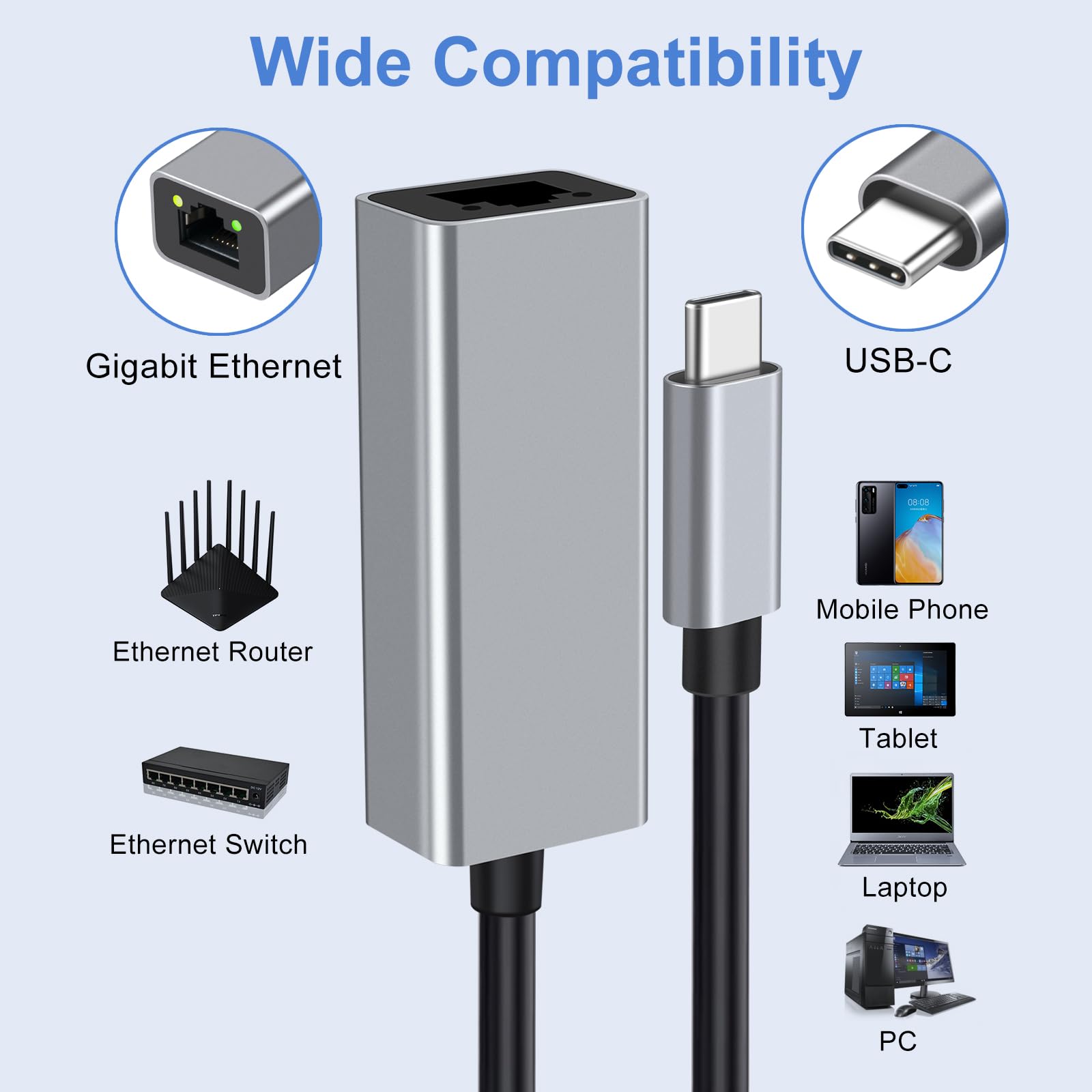 Usb C To Ethernet Adapter