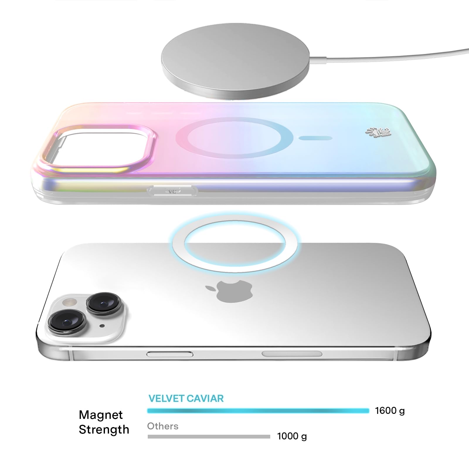 Velvet Caviar Compatible With Iphone 15 Plus Case Ombre [8Ft Drop Tested] Compatible With Magsafe   Cute Protective Phone Cases