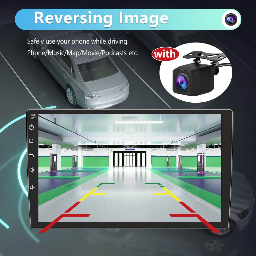 Android 13 [2Gb+64Gb] Car Radio Stereo Compatible For Chevy Chevrolet Silverado Tahoe Equinox Gmc Sierra Yukon With Wireless Car