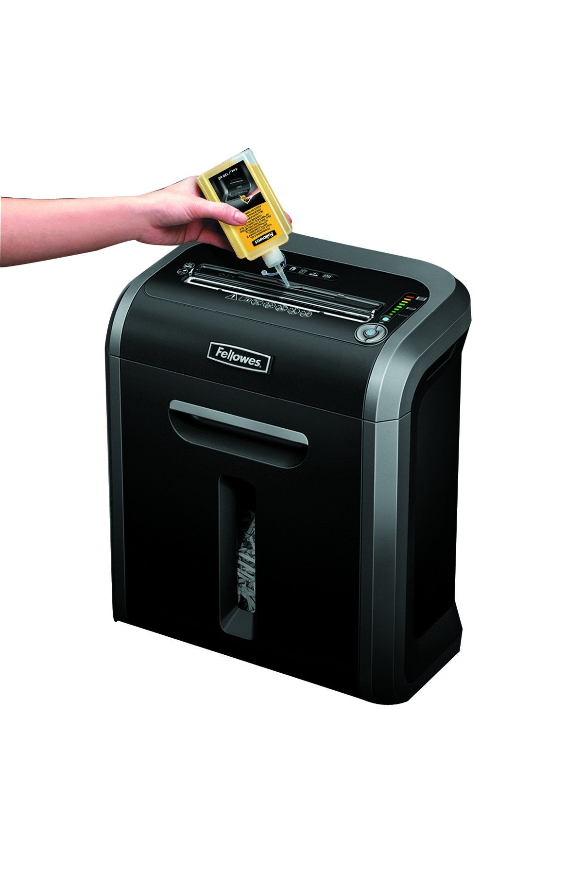 Fellowes Powershred Performance Shredder Oil, 16 Oz. Extended Nozzle Bottle (3525010)