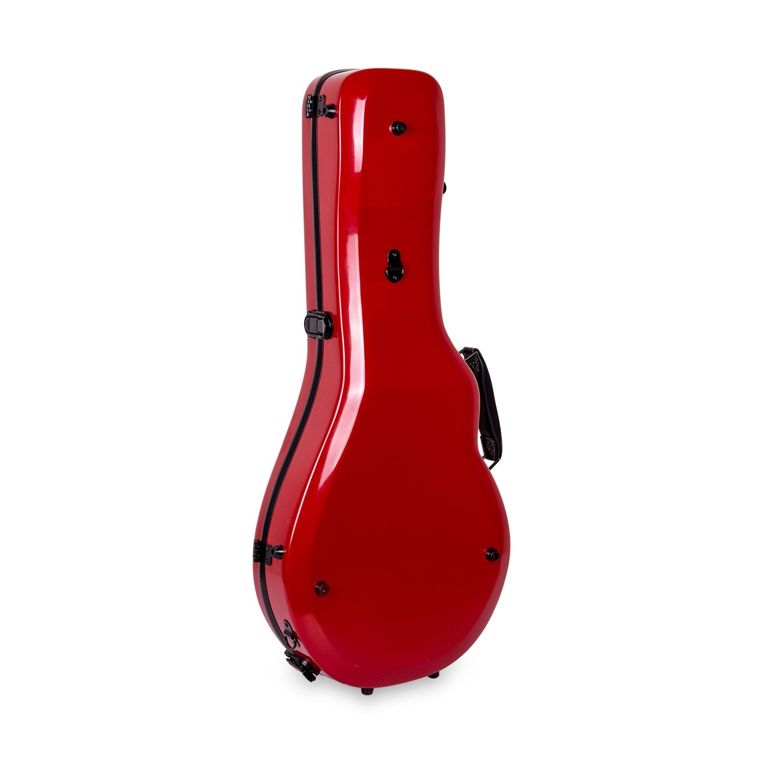 Crossrock Crf1000Mfrd Fiberglass Mandolin Case, Fit For Both F Style And A Style,Red
