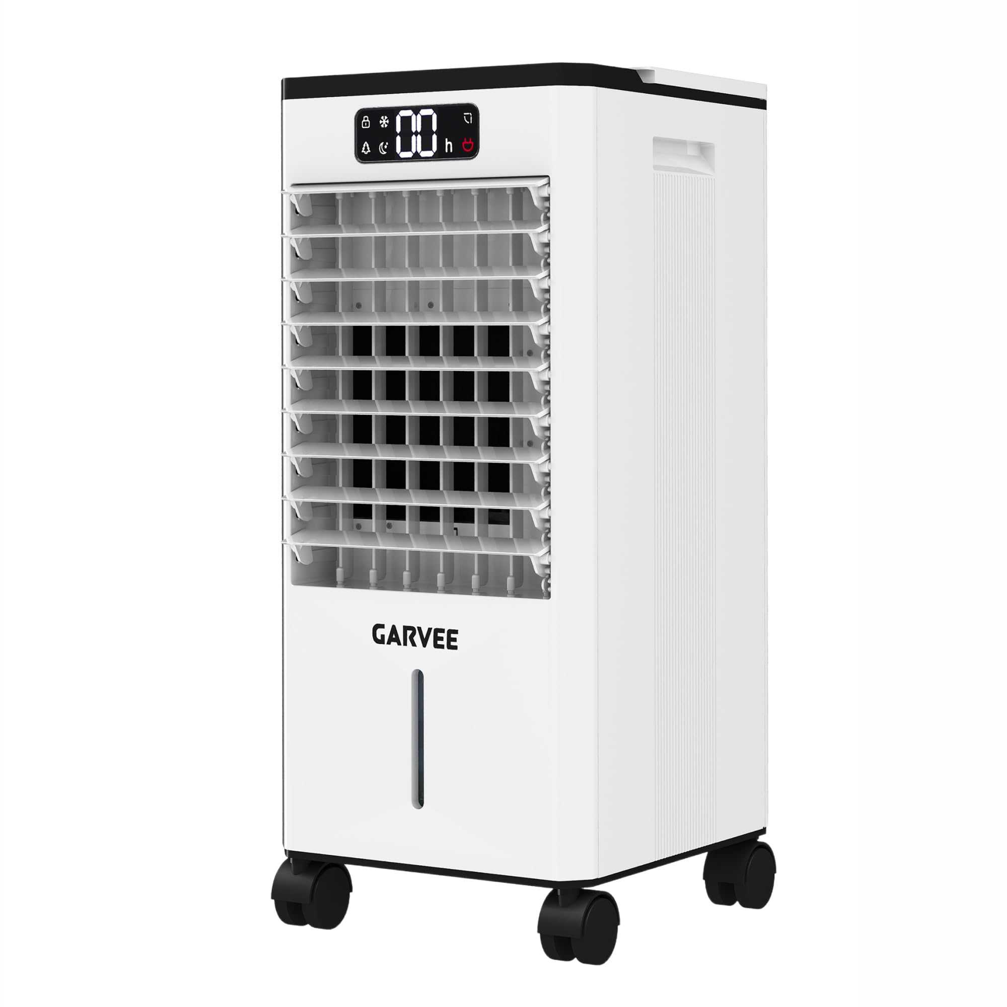 Portable Air Conditioners, 3-in-1 Evaporative Air Cooler with Touch Screen & Remote, 1.84Gal Cooling Fan, 3 Speeds & 3 Modes, 12