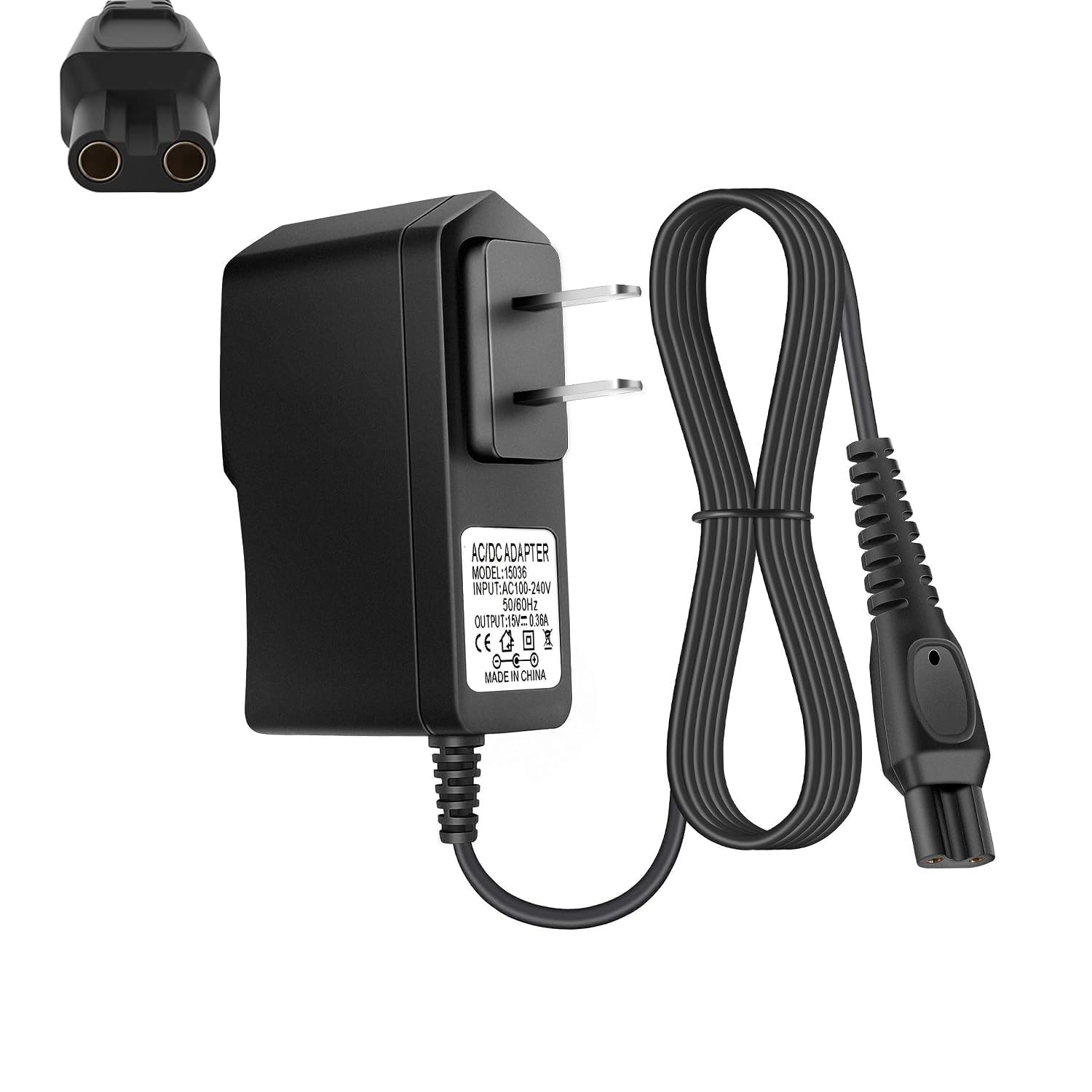 Hq8505 Charger For Philips Norelco 7000 5000 3000 8000X 8500X 9000 Series Mg7 S1560 Electric Beard Trimmer 15V Ac Adapter Power