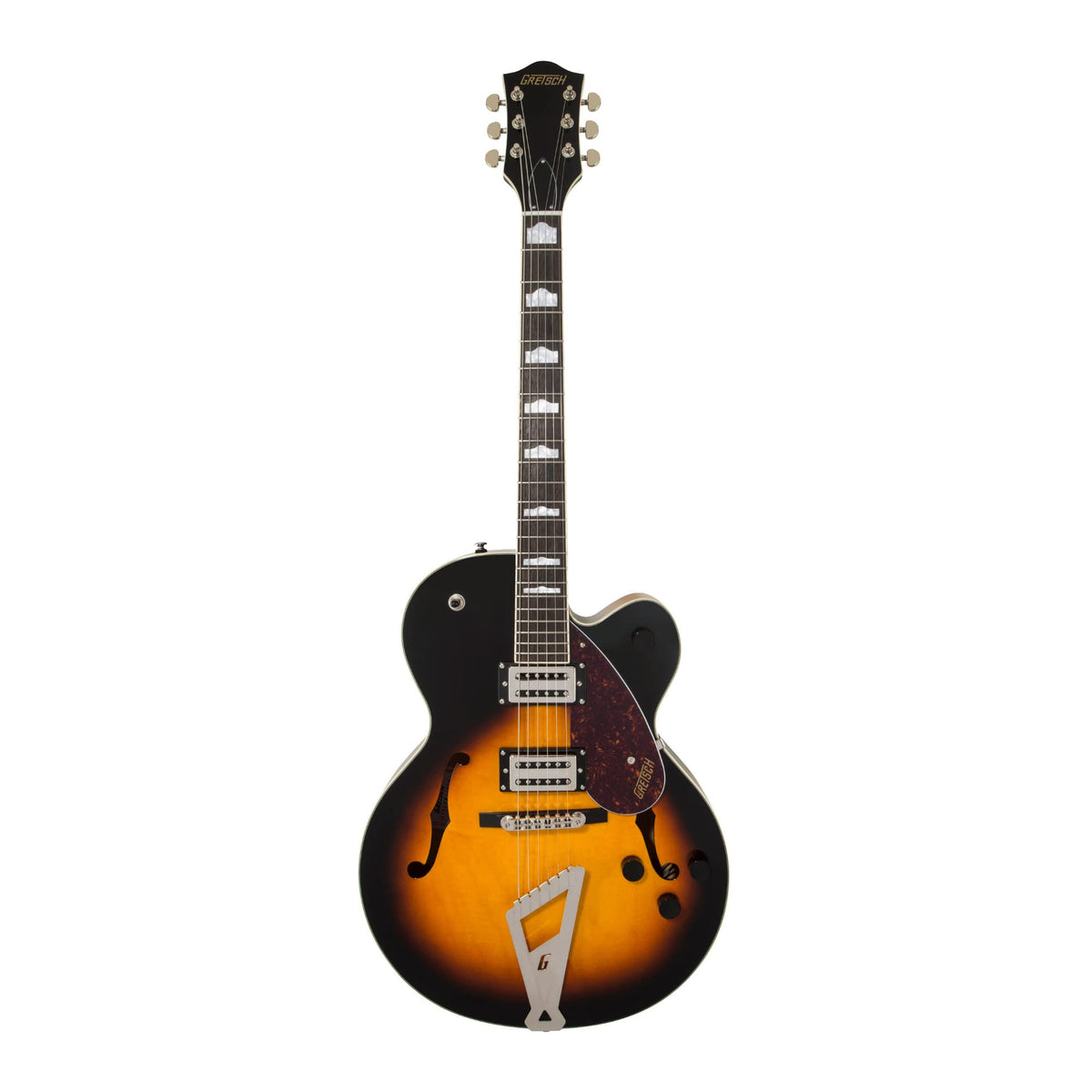 Gretsch G2420 Streamliner Hollow Body 6 String Electric Guitar With Chromatic Ii Tailpiece, Broad'Tron Pickups, And Laurel Finge