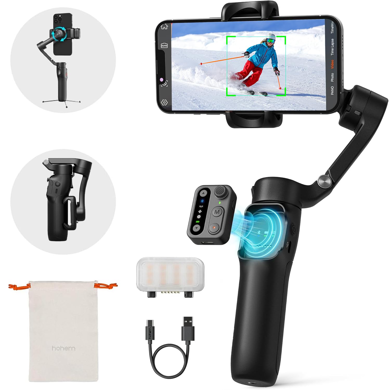 hohem AC HPGX3Black iSteady X3 Black Retail