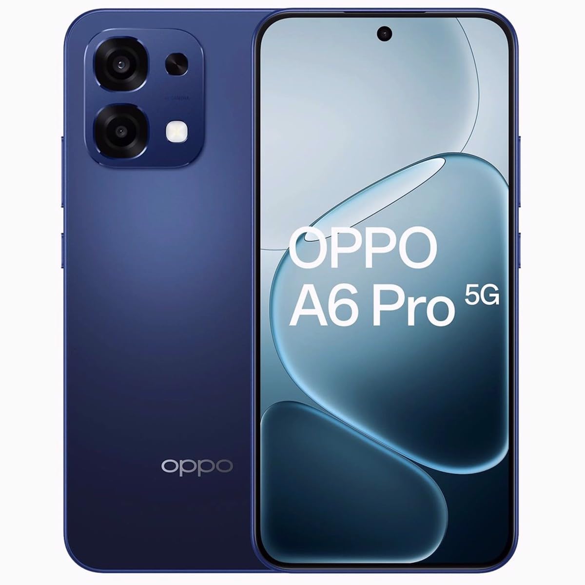 OPPO A6 Pro Dual-SIM 256GB ROM + 8GB RAM (GSM Only | No CDMA) Factory Unlocked 5G Smartphone (Stellar Blue) - International Vers