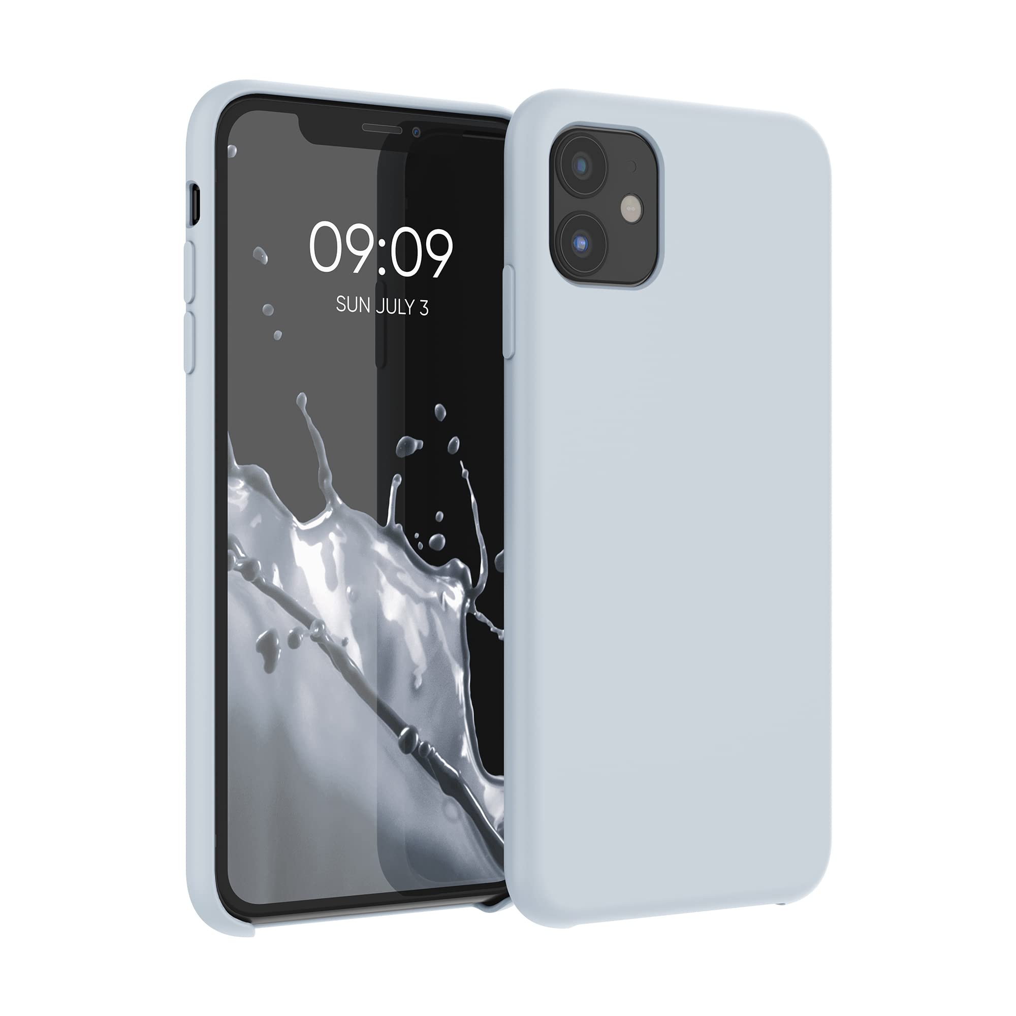 Kwmobile Case Compatible With Apple Iphone 11 Case   Tpu Silicone Phone Cover With Soft Finish   Light Grey