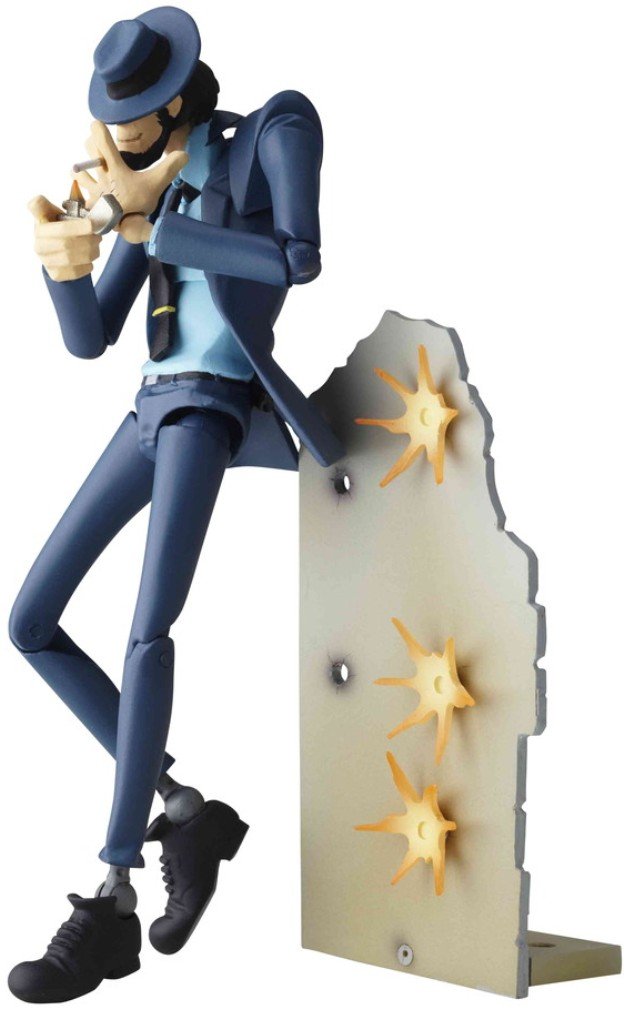 Kaiyodo Jap.   Lupin Iii Figurine Revoltech Yamaguchi #098 Daisuke Jigen