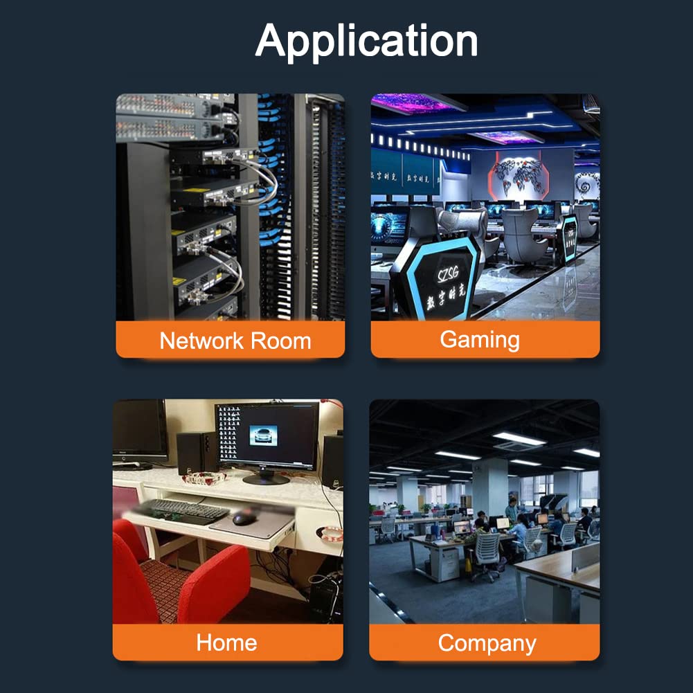 Boplat Single Gang Ethernet Cat7 Wall Plate Female To Female   1 Port Shielded Network Cat 7 Rj45 Keystone Jack Outlet Wallplate