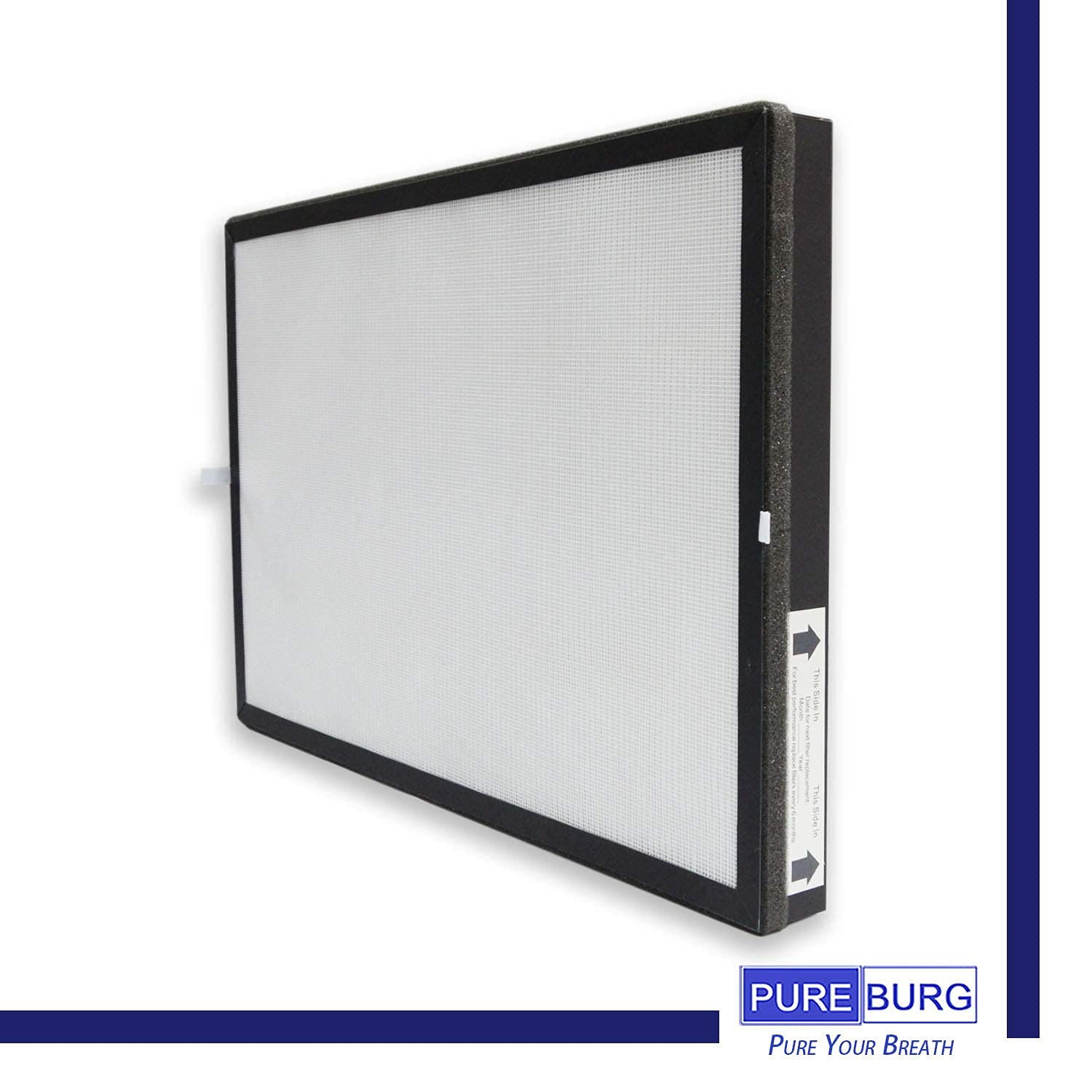 Pureburg Ap450 True Hepa Replacement Filter Compatible With Envion Allergy Pro Ap450 Air Purifier,Replaces Part# Ap450F, H13 Air