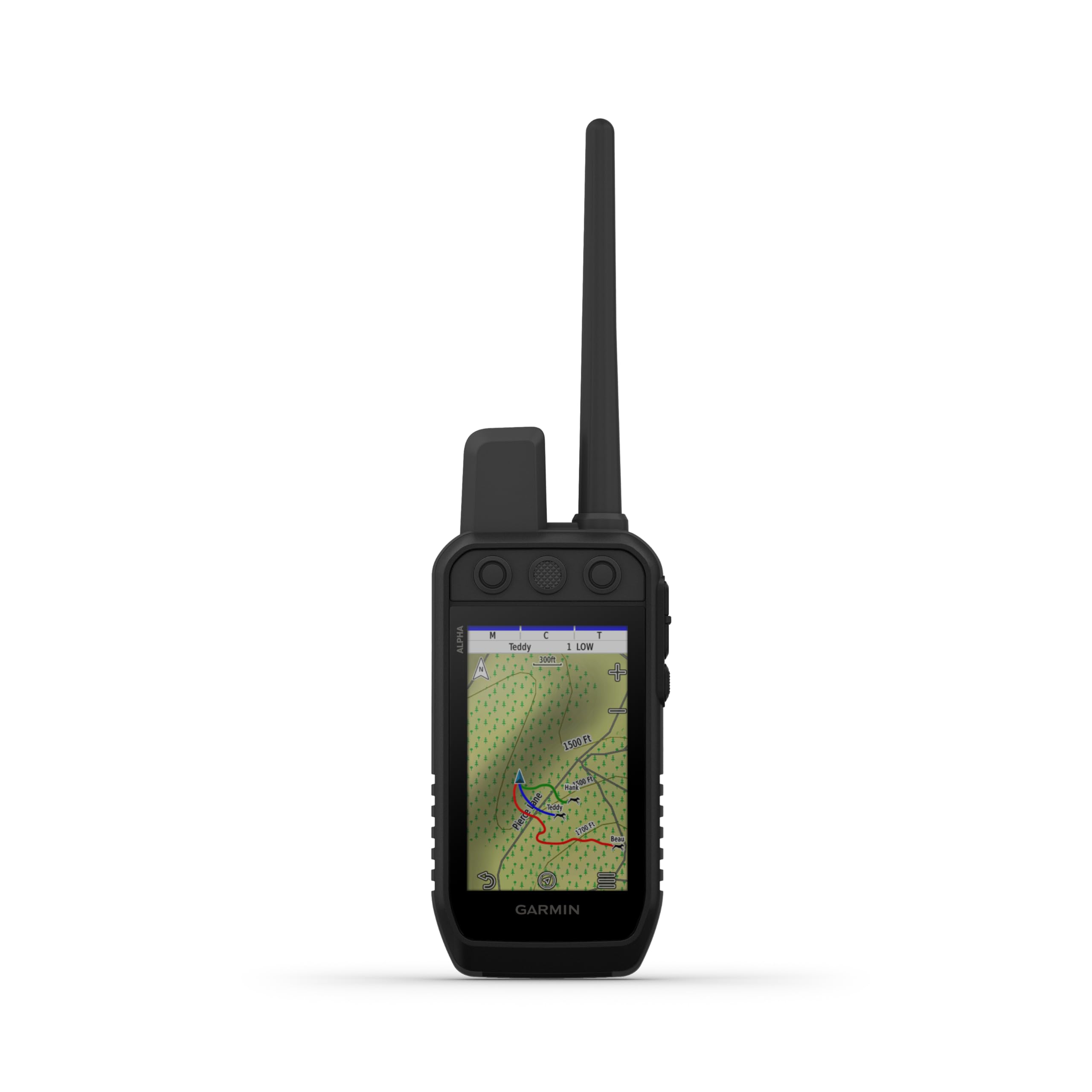Garmin Alpha 200 Plus, Rugged GPS Handheld, Track and Train Up to 20 Dogs, Sunlight Readable 3.5-inch Color Touchscreen Display