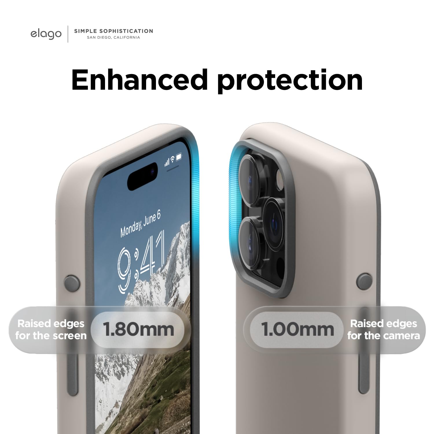 Elago Compatible With Iphone 15 Pro Case, Compatible With Magsafe, Glide Case, Full Body Protective Cover, Shockproof, Slim Phon