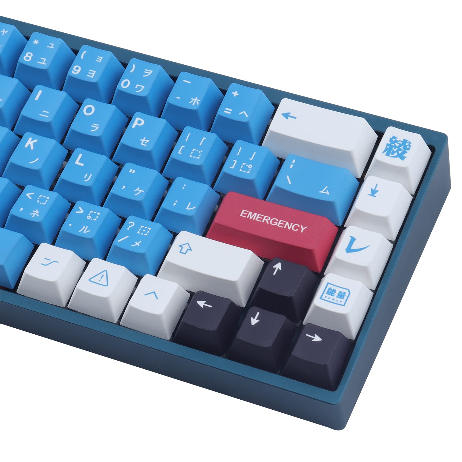 Jomkiz Pbt Keycaps, 134 Keys Dye Sublimation Cherry Profile Keycaps With 7U Spacebar Japanese Keycap Set For Cherry Mx Switches
