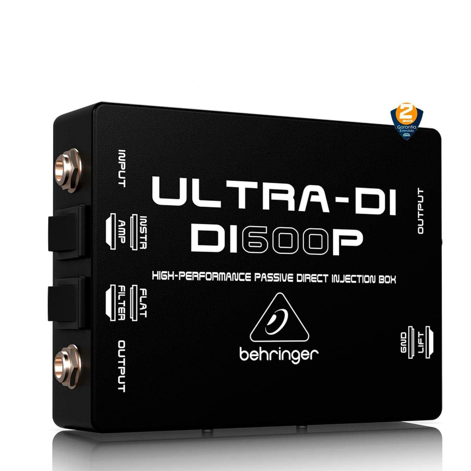 Behringer Ultra Di Di600P 1 Channel Passive Microphone/Instrument Direct Box