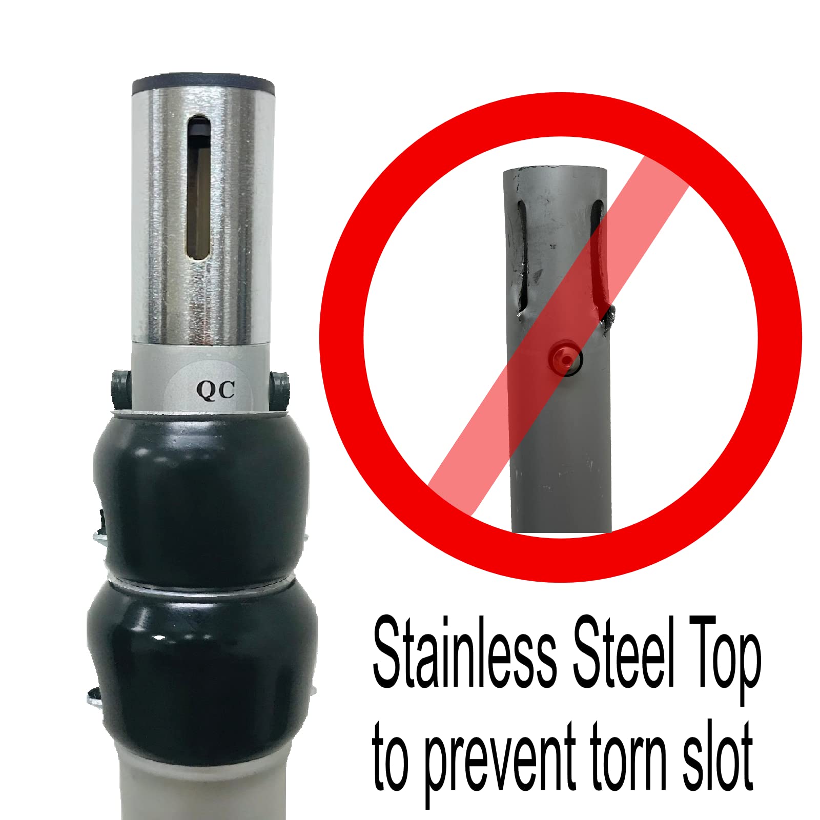 Crowd Control Center Pipe And Drape Backdrop Photobooth Wedding Party Convention Tradeshow Kit Framework Only (Adj Upright Exten