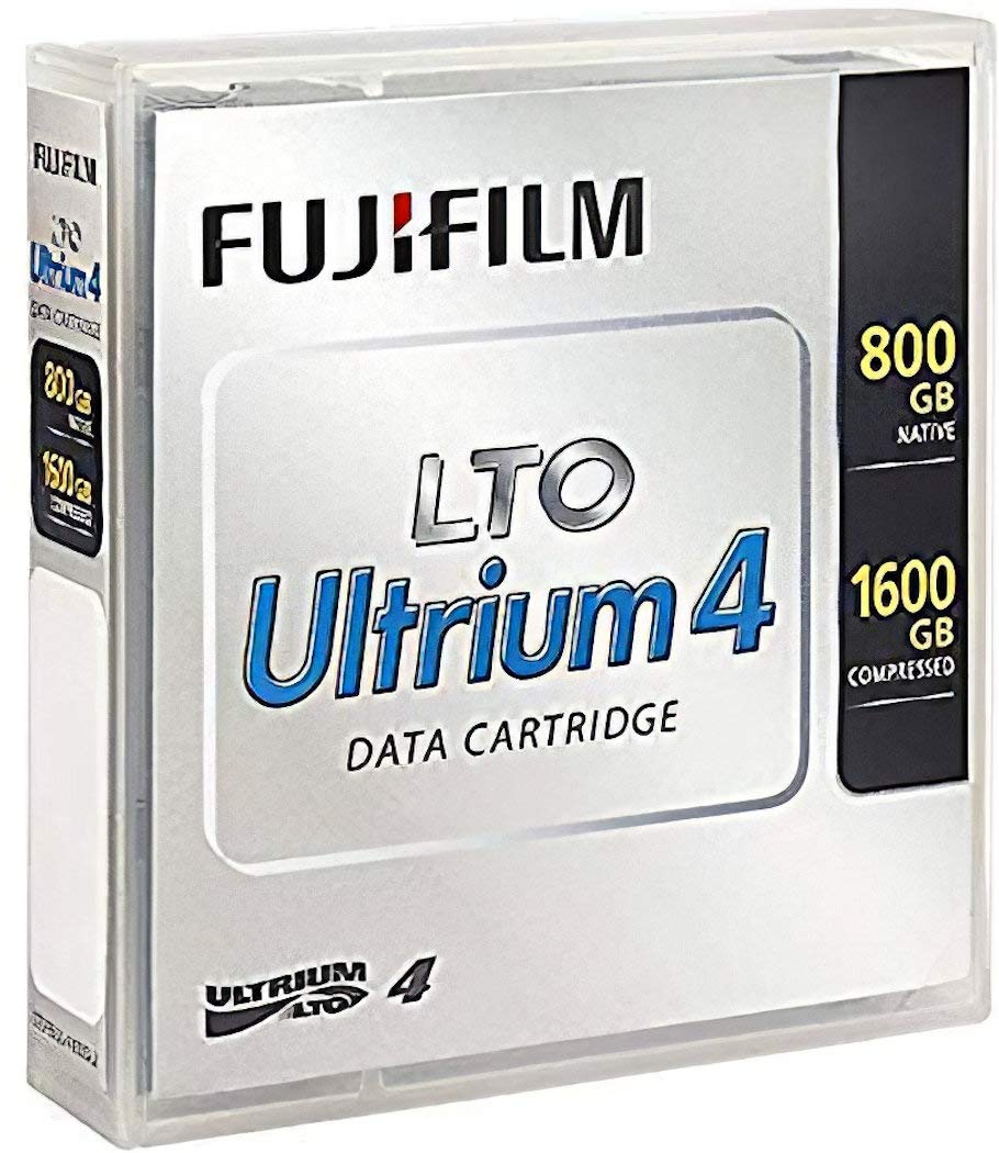 Fujifilm 26247007 Lto Ultrium 4 800Gb/1.6Tb, 820M Data Storage Tape; High Capacity And Amazing Transfer Rates; 240Mb/Sec. (At 2: