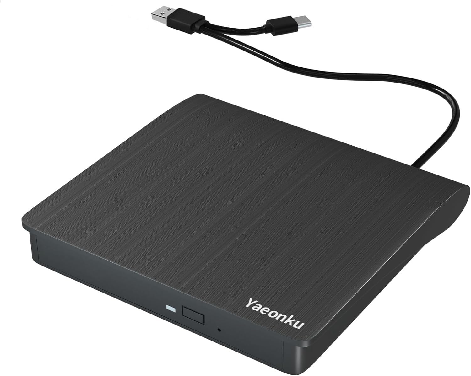 Yaeonku External Bluray Drive,Usb 3.0 And Type C Portable 3D Blu Ray Dvd Writer Burner,Slim Optical Bluray Cd Dvd Drive Writer S