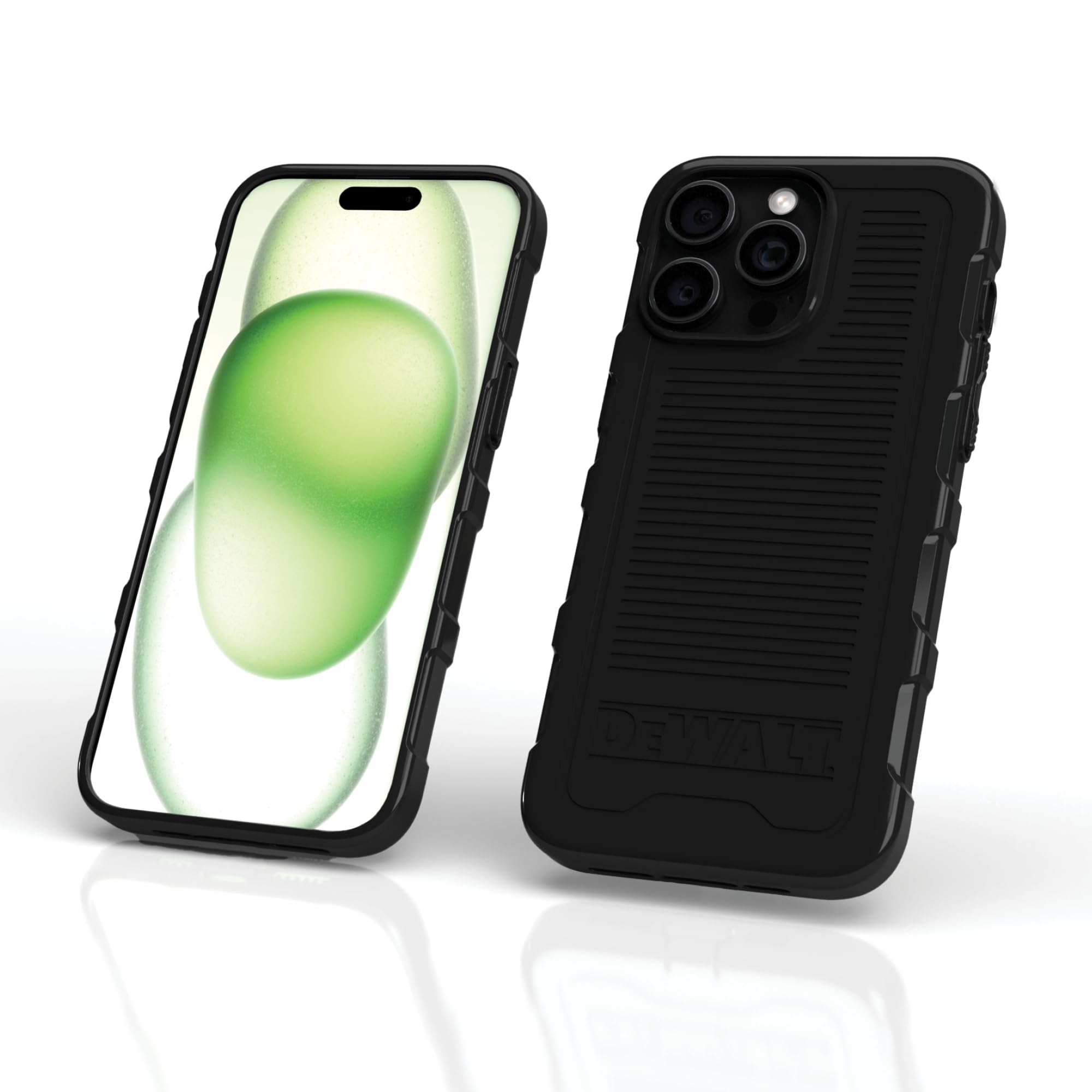 DEWALT Strong Magnetic for iPhone Case, Fits MagSafe, Drop Resistant, Impact Protective Back Cover, Mag Safe Compatible Shockpro