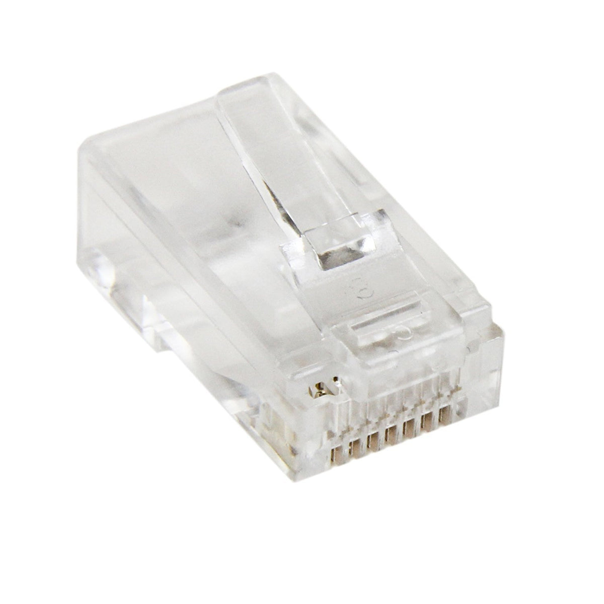 Startech Modular Plugs For Building Solid Twisted Pair Category 5E Network Patch Cables  