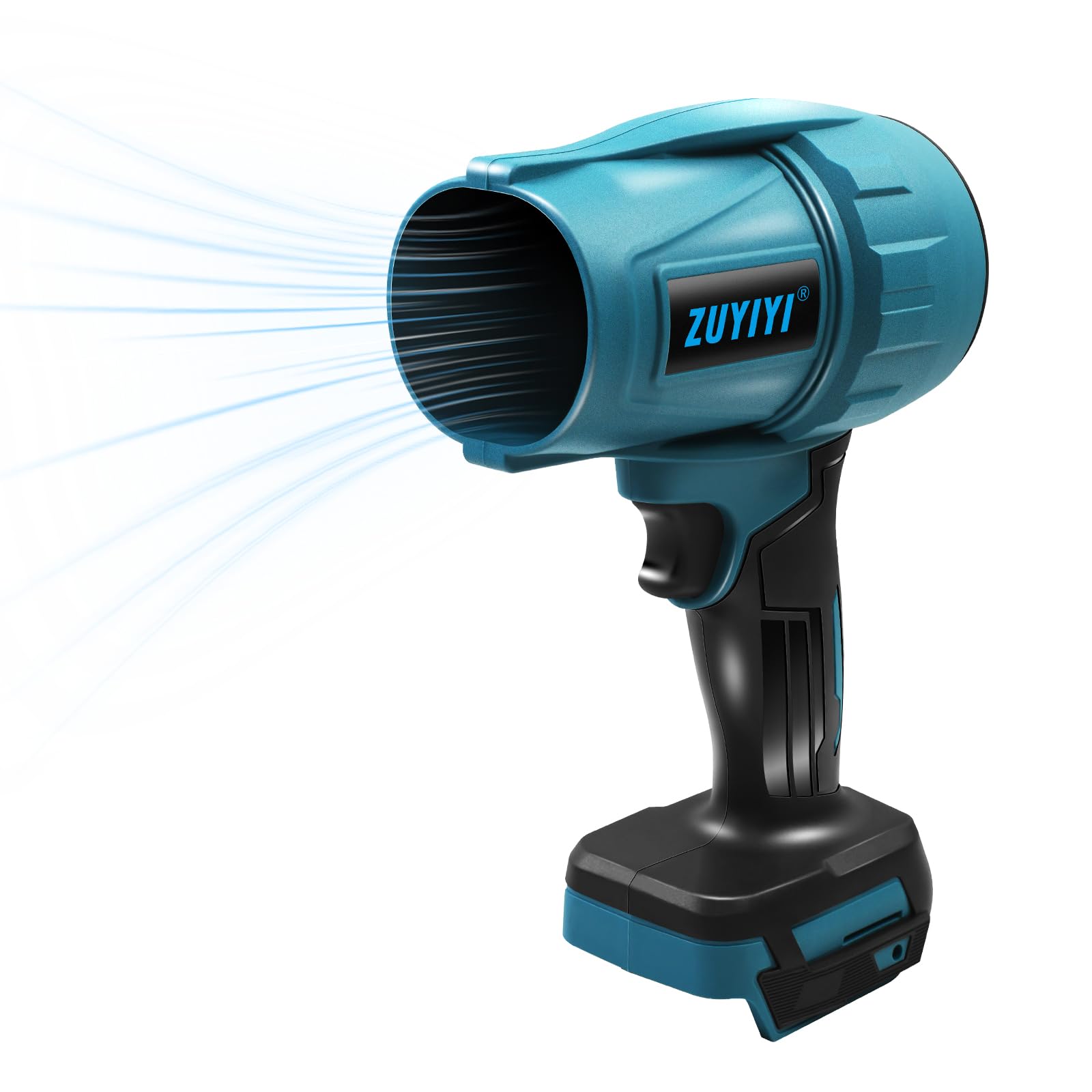 ZUYIYI Mini Jet Dry Blower Turbofan Jet Fan for Makita 18V Battery (NOT Included), Handheld Brushless Leaf Blower, Cordless Elec