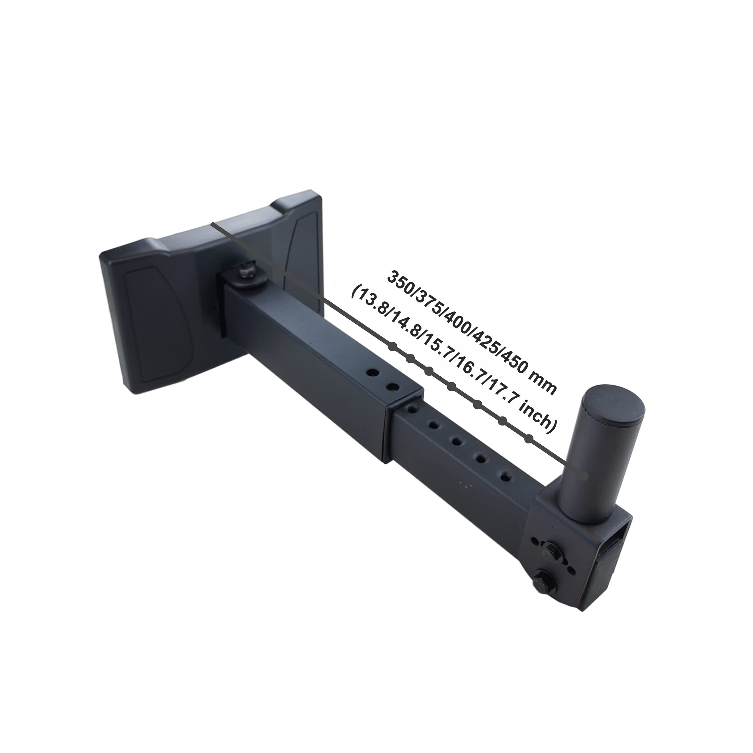 Bigalleons Hw 339 Speaker Wall Mount, Wall Mount Speakers Brackets Support Up To 100Lbs Swivel & Tilt, Pa Speaker Wall Mount For