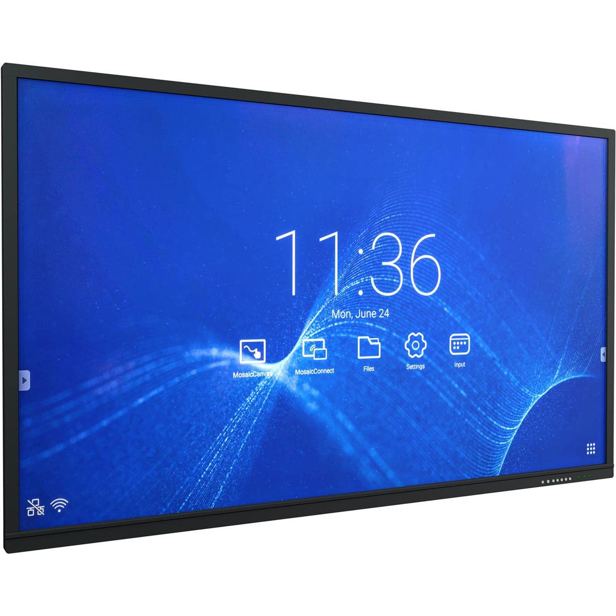 NEC CB Series CB861Q 86 4K UHD S-IPS Collaborative Touchscreen Display with Built-In SoC and Whiteboarding & Wireless Presenting