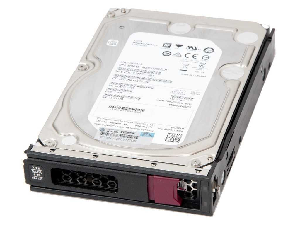 Hp 8Tb Sata 6G 7.2K Lff 512E Lp