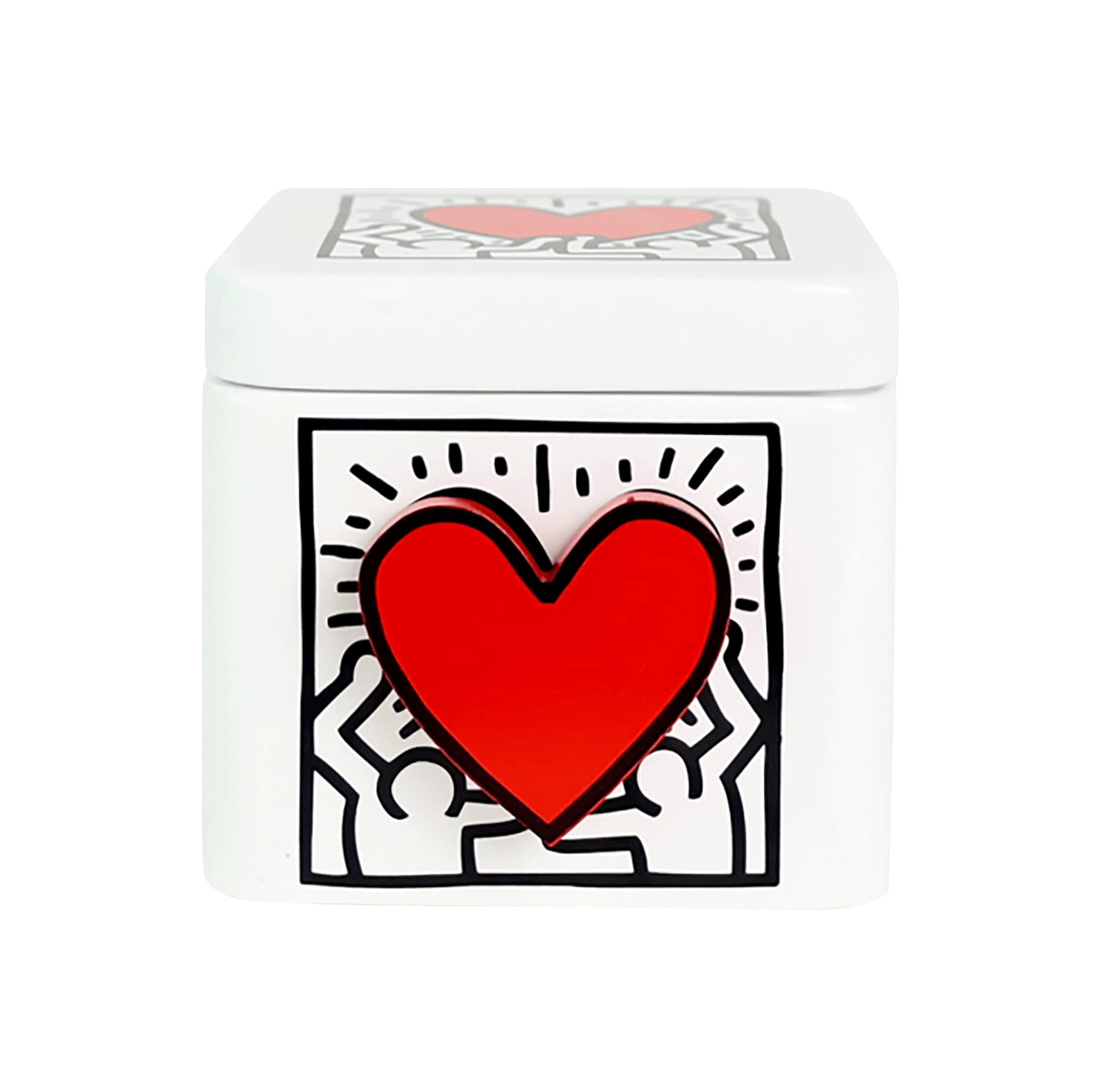 Keith Haring Lovebox | Mother'S Day Luxury Gift | Gift For Art Lover | Gifts For Boyfriend, Girlfriend, Couple