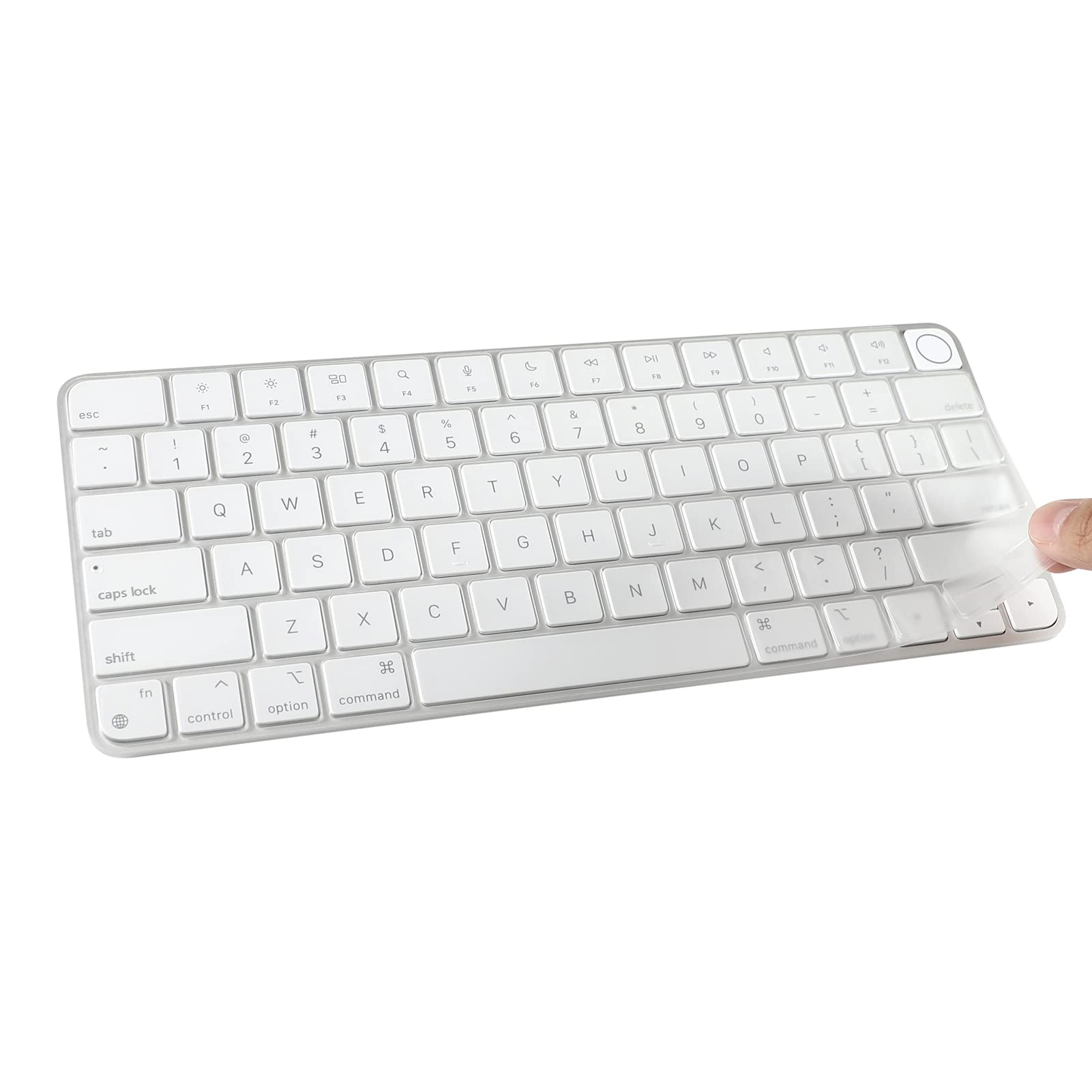 Allinside Silicone Keyboard Cover For Imac Magic Keyboard A2449/A2450, Protective Skin For Imac 24'' Wireless Keyboard Released