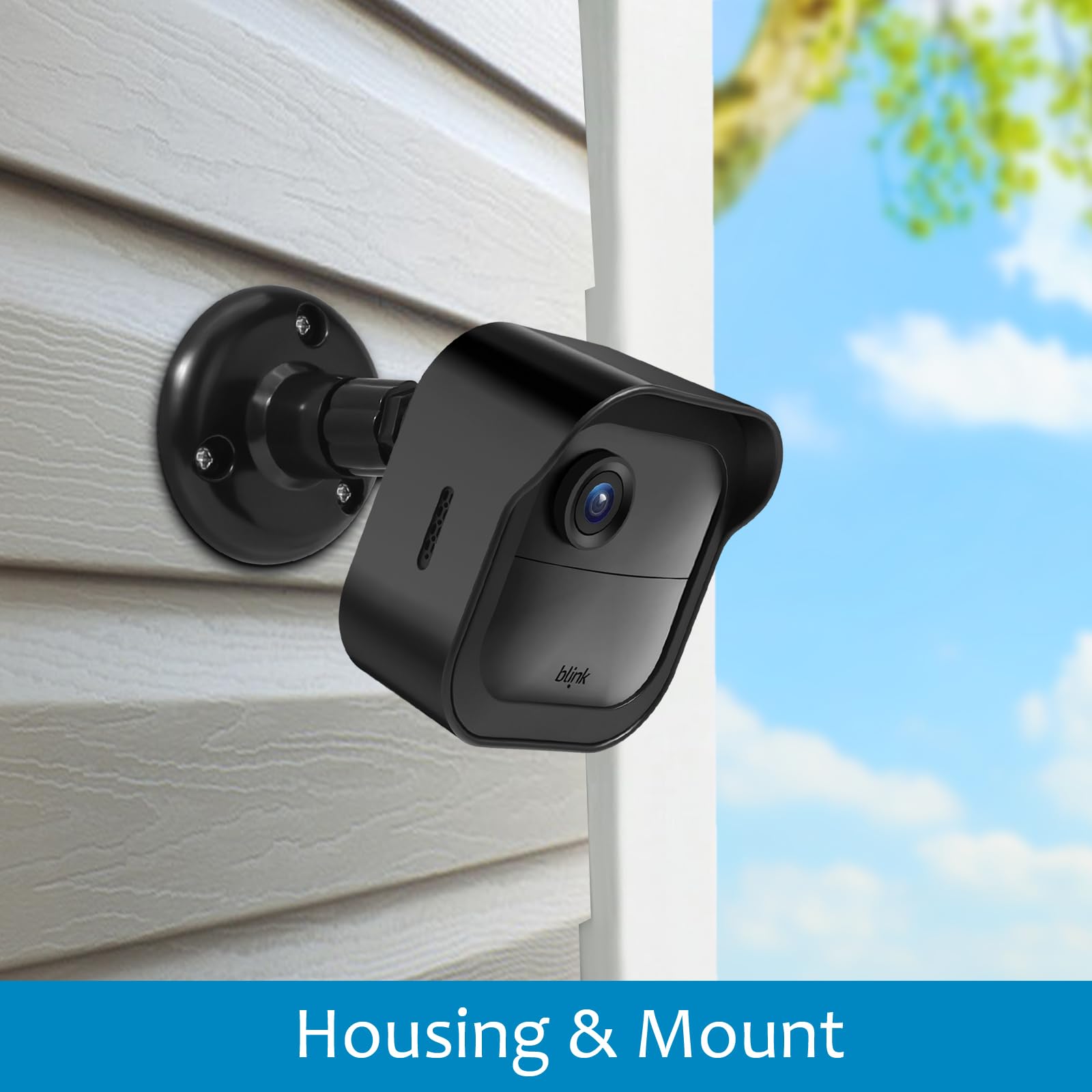 Zortwury Wall Mount For Blink Outdoor 4 (4Th Gen & 3Rd Gen), 5 Pack Weatherproof Protective Housing And 360 Adjustable Mount Wit