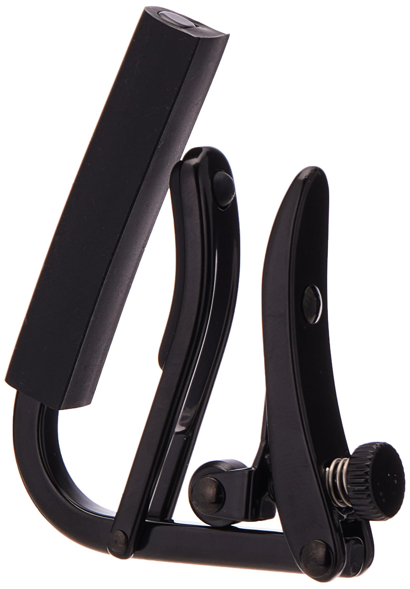 C1K Shubb Capo Noir Series Acoustic Guitar Capo   Black Chrome
