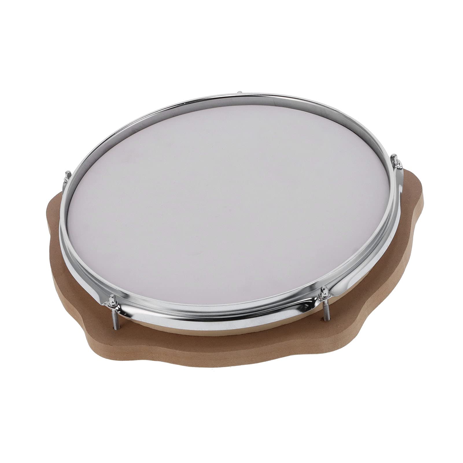 Silent Drum Practice Mat, Musical Instrument Supply Firm Durable Drum Accessory T Shape Wrench Silent Drum Playing Pad For Drumm