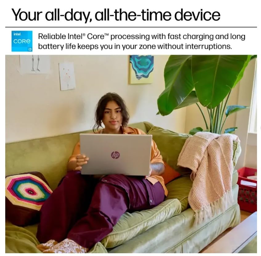 Hp 15.6'' Touchscreen Laptop, Intel 13Th Core I3-1315U(Beats I5-1135G7),16Gb Ram, 1Tb Pcie Ssd Ai Copilot, Long Battery Life, Ty