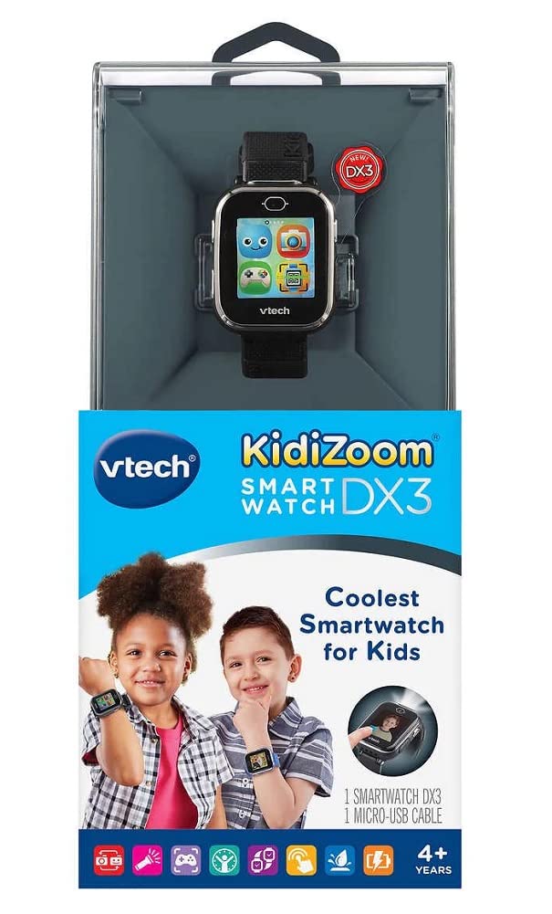 Vtech Kidizoom Smartwatch Dx3 (Black)